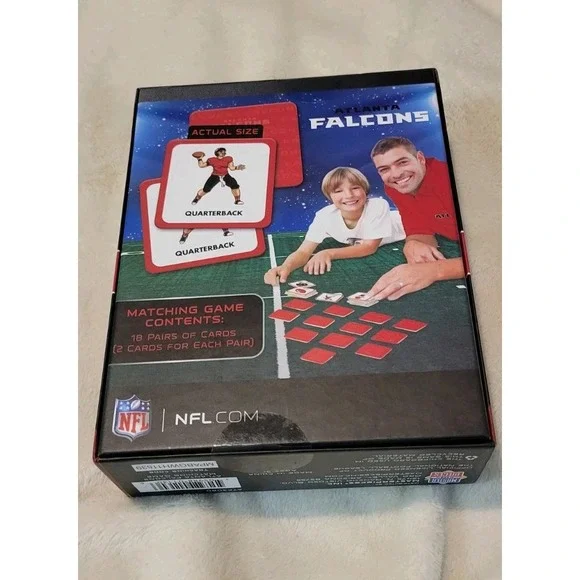 ATLANTA FALCONS NFL MATCHING GAME AGE 3+ - Picture 2 of 4